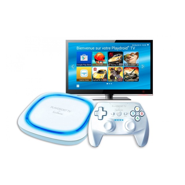 Playdroid TV : Console de jeux Android - Lexibook-LBOX500FR