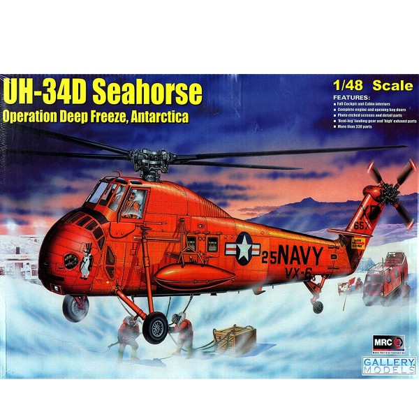 Maquette Hélicoptère : UH-34D Seahorse - Operation Deep Freese, Antarctica - Trumpeter-TR64106