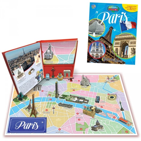 Livre Comptines et Figurines - Paris - Phidal-2764341814