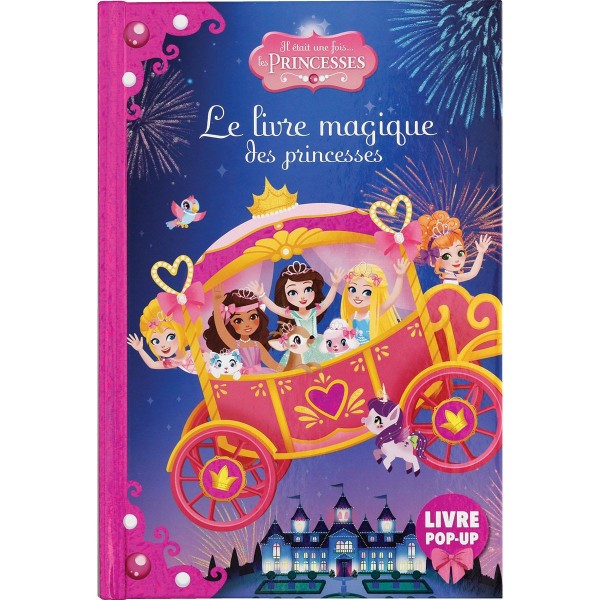 Livre pop up des princesses : Il était une fois les princesses - LGRI-EPR26