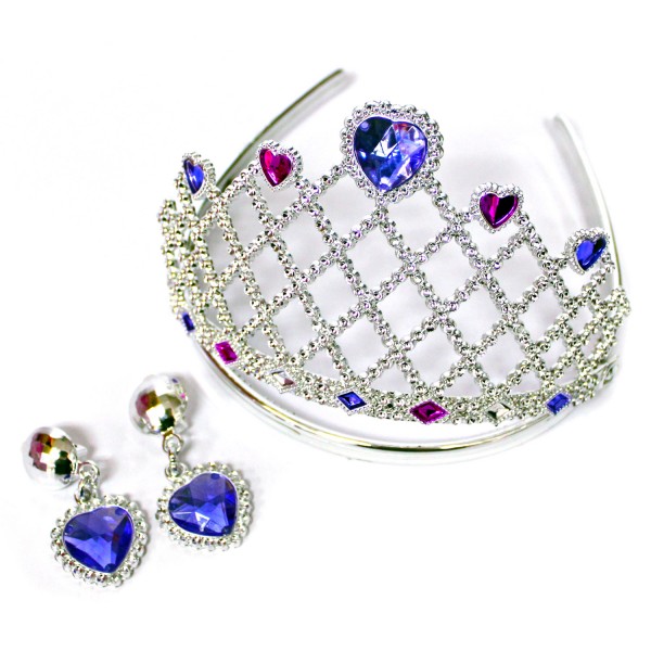 Coffret Diadème et bijoux de princesse : Violet - LGRI-WW21370-Violet