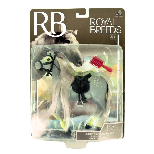 Figurine Cheval Royal Breeds : Jument gris pommelé - LGRI-85001-2