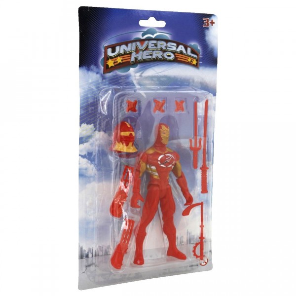 Figurine de ninja Universal Hero : Orange et or - LGRI-94654-5