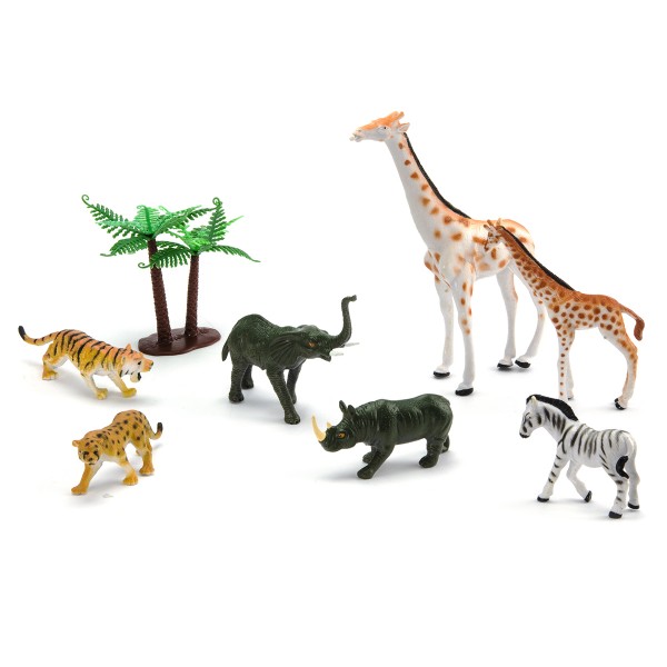 Figurines Animaux de la jungle - LGRI-TM4888-2