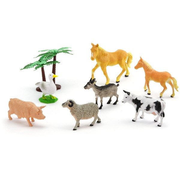 Figurines chevaux et autres animaux de la ferme - LGRI-TM4888N-1