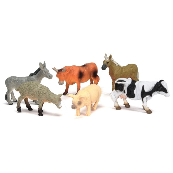 Figurines de petite taille : Animaux de la ferme - LGRI-TM4309-1