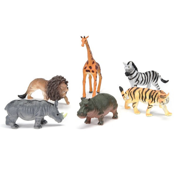 Figurines de petite taille : Animaux de la jungle - LGRI-TM4309-2