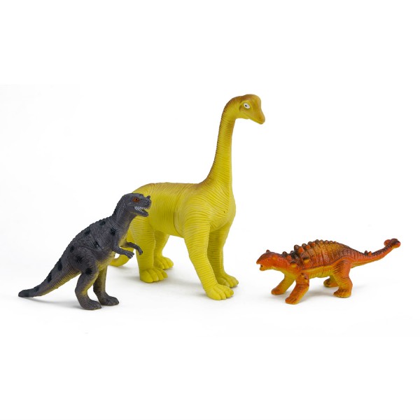 Figurines Dinosaures : Sachet N°1 de 3 dinosaures - LGRI-WC002-1