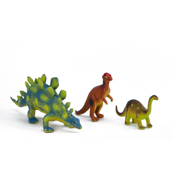 Figurines Dinosaures : Sachet N°2 de 3 dinosaures - LGRI-WC002-2