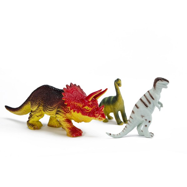 Figurines Dinosaures : Sachet N°4 de 3 dinosaures - LGRI-WC002-4