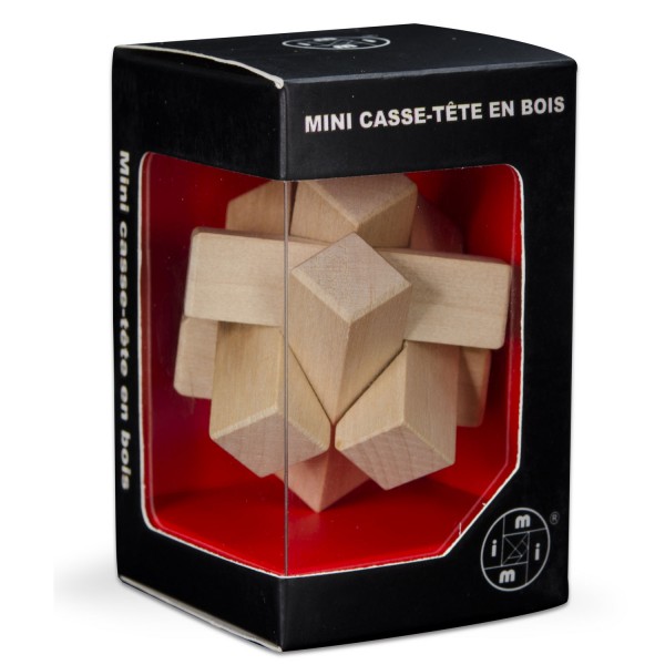 Mini Casse-Tête en bois n°10 - LGRI-MIT6849-10