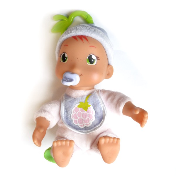 Poupon Smoothies 19 cm : Mini bébé framboise - LGRI-113118-Framboise