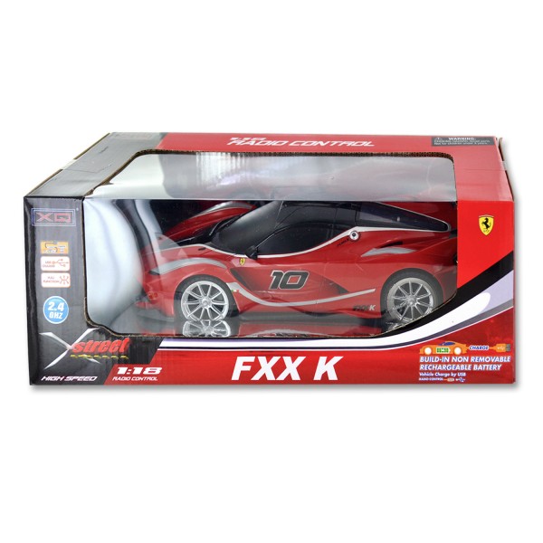 Voiture radiocommandée X Street : 1/18 : Ferrari FXX K - LGRI-XQ-3815-3606