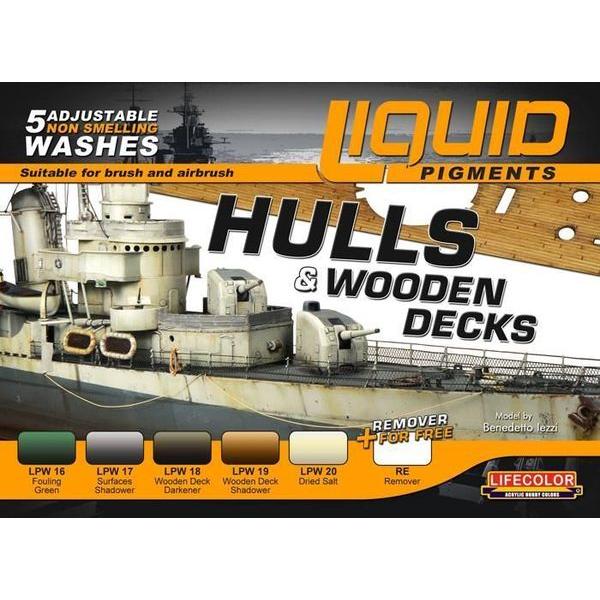 Liquid Pigments Hulls & Wooden Decks - Lifecolor - LP04