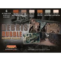 Debris and Rubble Europe Village - Lifecolor