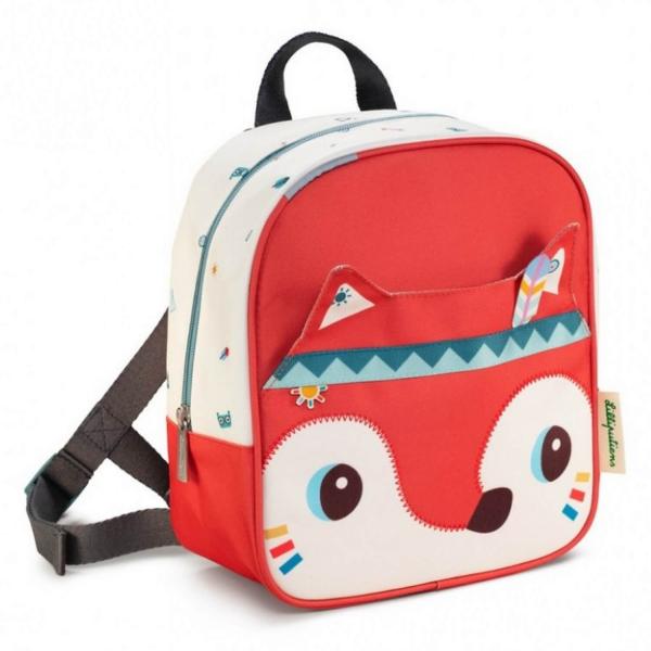 Eco-friendly backpack: Alice the Fox - Lilliputiens-84437