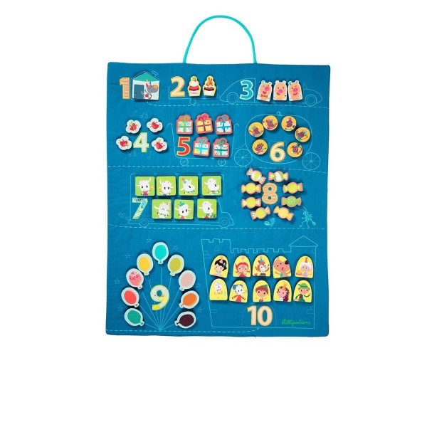 I'm learning to count panel - Lilliputiens-83079