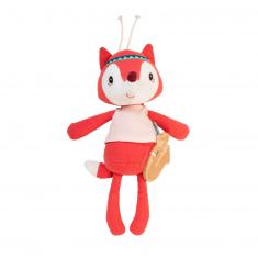 Organic cotton musical plush: Alice the fox