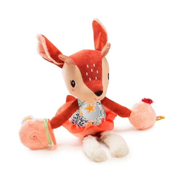 Stella the multi-activity fawn soft toy - Lilliputiens-83300