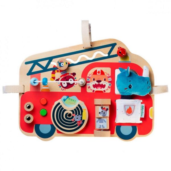 Fire truck Activity panel - Lilliputiens-83180