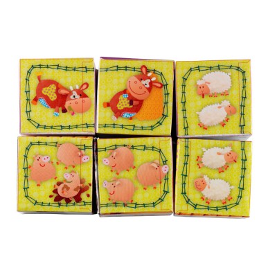 Cubes Puzzles Nicky le canard : Cub'Uzzle - Lilliputiens-86411