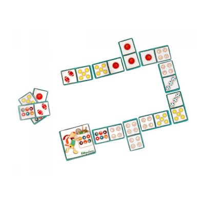Domino 2 en 1 Jef le chien - Lilliputiens-86431
