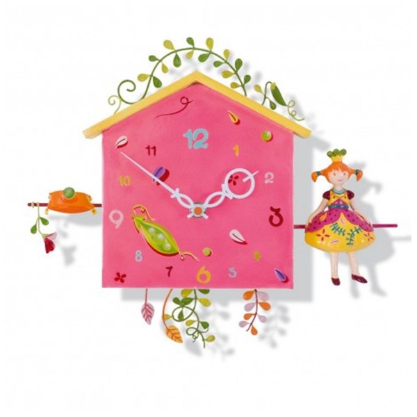 Horloge - Alabonneheure : La princesse aux petits pois - OiseauBateau-HOR0012