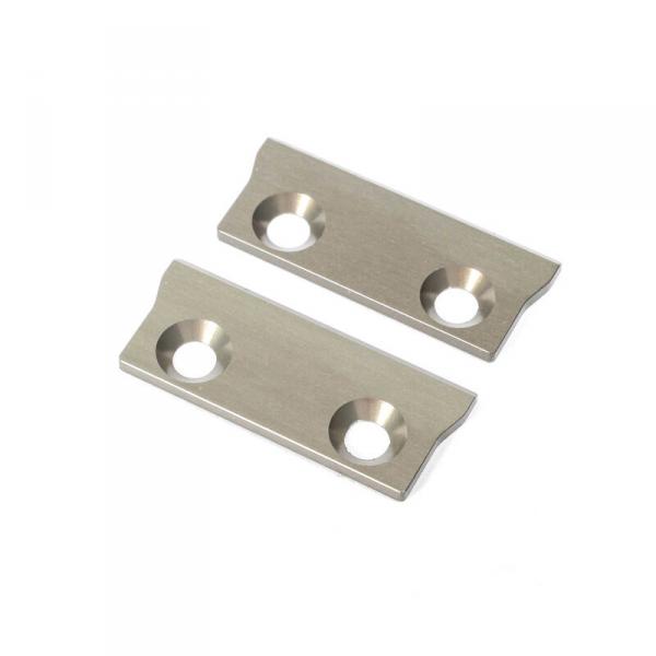 Rear Chassis Wear Plate, Aluminum : 22 5.0 - TLR231099