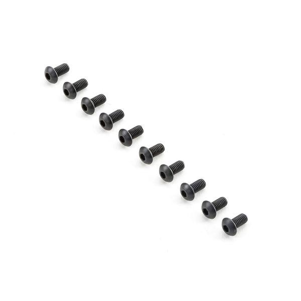 Button Head Screws, M4x8mm (10) - TLR255005