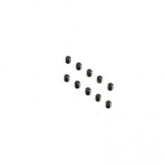 Cup Point Set Screws, M2.5x3mm (10)