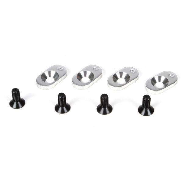 Engine Mount Inserts & Screws, 19T (4): 5TT - LOSB5801