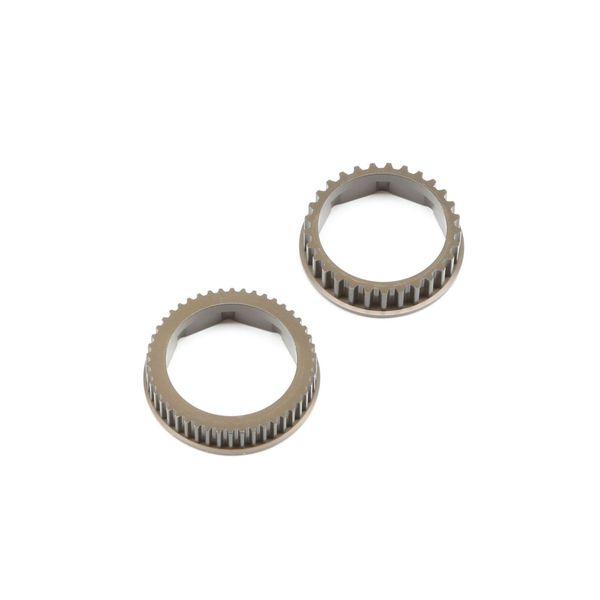 Aluminum Gear Diff Pulley Set: 22-4/2.0 - TLR332062