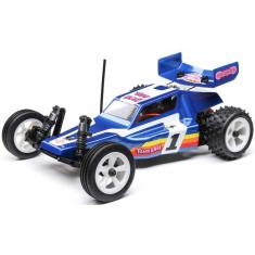 Losi 1:16 Mini JRX2 2WD Buggy Brushed RTR Bleu