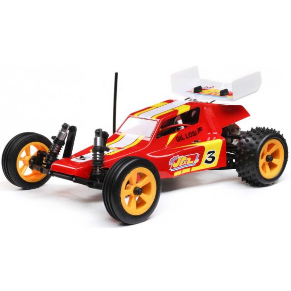 Losi 1:16 Mini JRX2 2WD Buggy Brushed RTR Red - LOS01020T1
