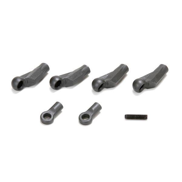 Steering Link and Angled Ball Cups: 22/2.0/T/SCT - TLR231029
