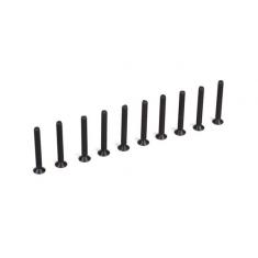 Flat Head Screws, M3 x 25mm (10)