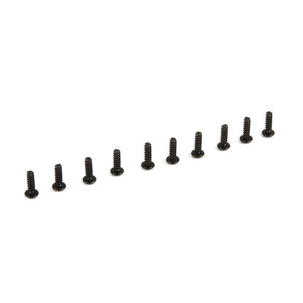 Screw, 3x10mm (10): 1:5 4wd - LOS255005