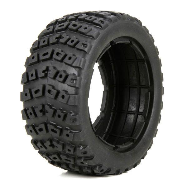Left & Right Tire (1ea) & Foam Insert (2): 1:5 4wd - LOS45006
