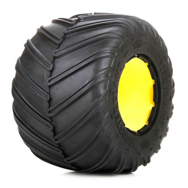 Monster Claw Tire L/R w/insert (2): MTXL - LOS45014
