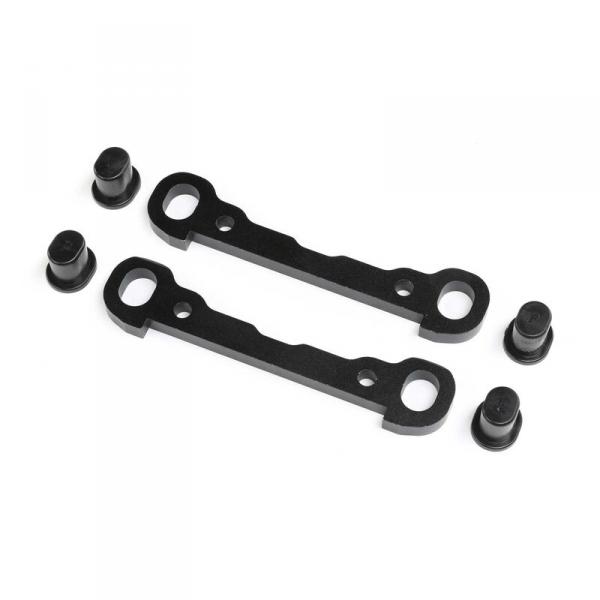 Losi - Front Hinge Pin Braces, Black - DBXL 2.0 - LOS254071