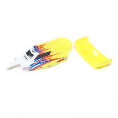 Carrosserie et Aileron Jaune/Blanc - Mini-B - Losi
