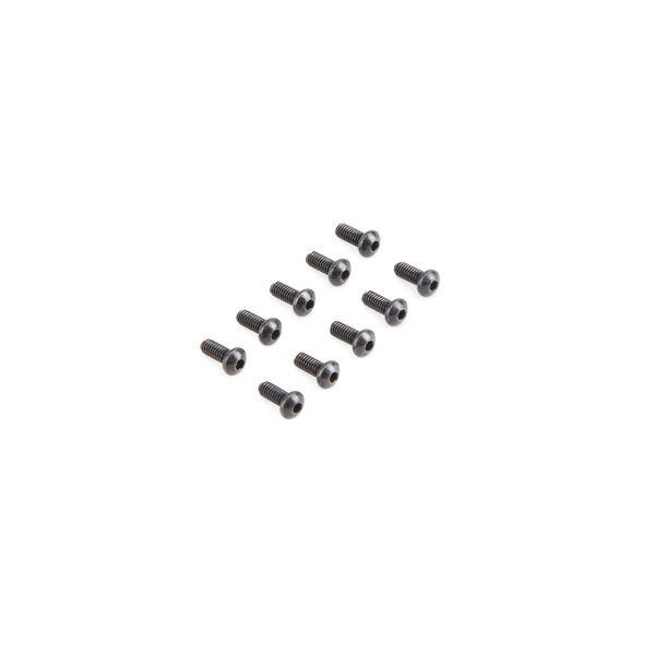 Button Head Screws M2.5x6mm (10) - LOS235005