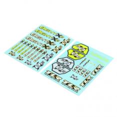 Logo Sheet: 8XE TLR - Team Losi Racing