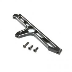 Chassis Brace Front Aluminum Black: DBXL-E 2.0