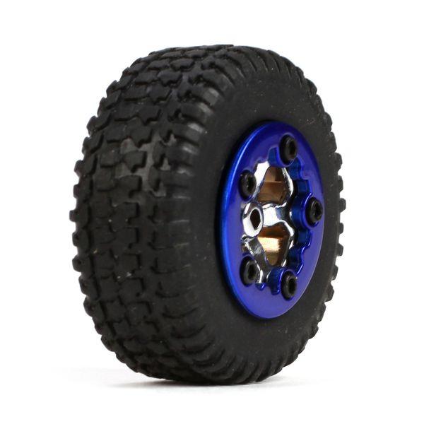 Tires, Mounted, Blue (4): Micro SCT - LOSB1592