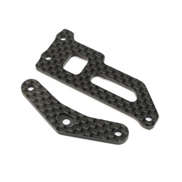 Carbon Brace and Servo Top Plate : 22X-4 - TLR231097