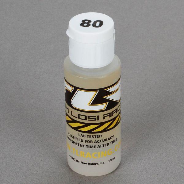 Silicone Shock Oil, 80wt, 2oz - TLR74016