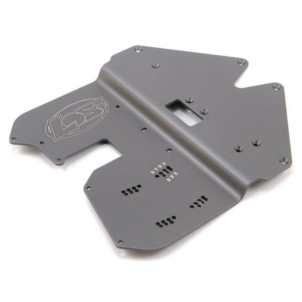 Mid Plate, Chassis - LST 3XL-E - Losi - LOS241024