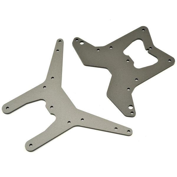 Top Plate Set, Front/Rear - LST 3XL-E - Losi - LOS241023