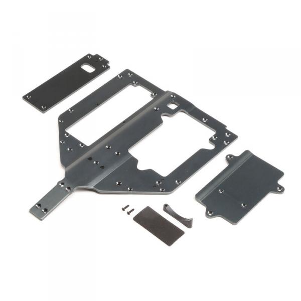 Chassis, Motor & Battery Cover Plates:SuperRockRey - LOS251083